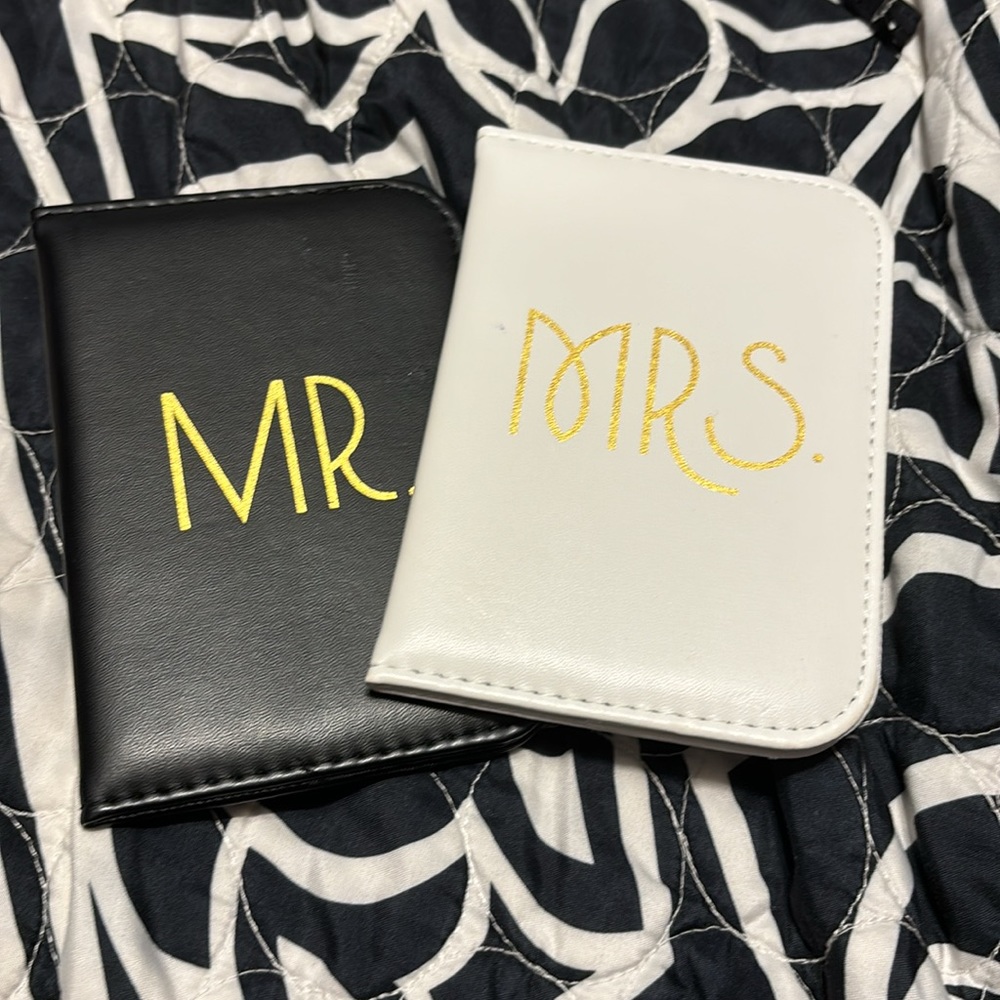 Bride Package. Tote, Pouch, Passport Holders - image 2